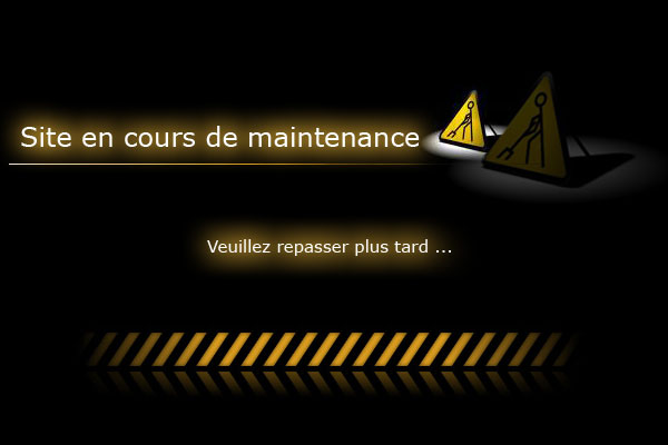 Site en maintenance